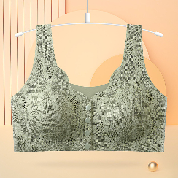 Jasmine Front Close Lace Bra - Image 2