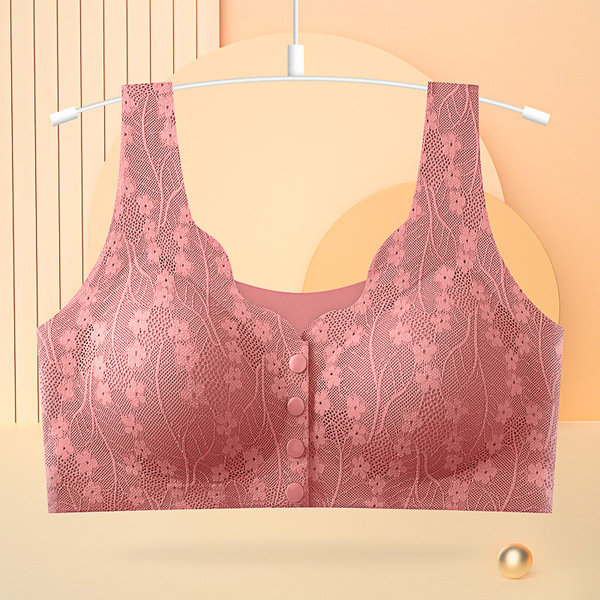 Jasmine Front Close Lace Bra - Image 3